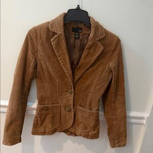 H&M Women's Tan Corduroy Blazer